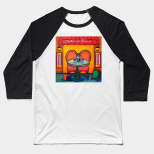 Table for Two in Paris Baseball T-Shirt